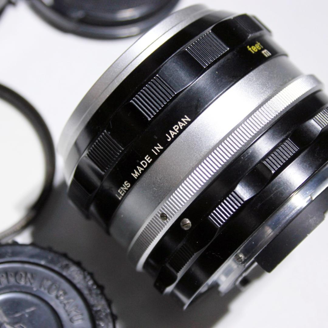 Nikkor-S Auto 50mm f1.4 レンズ 付属品あり