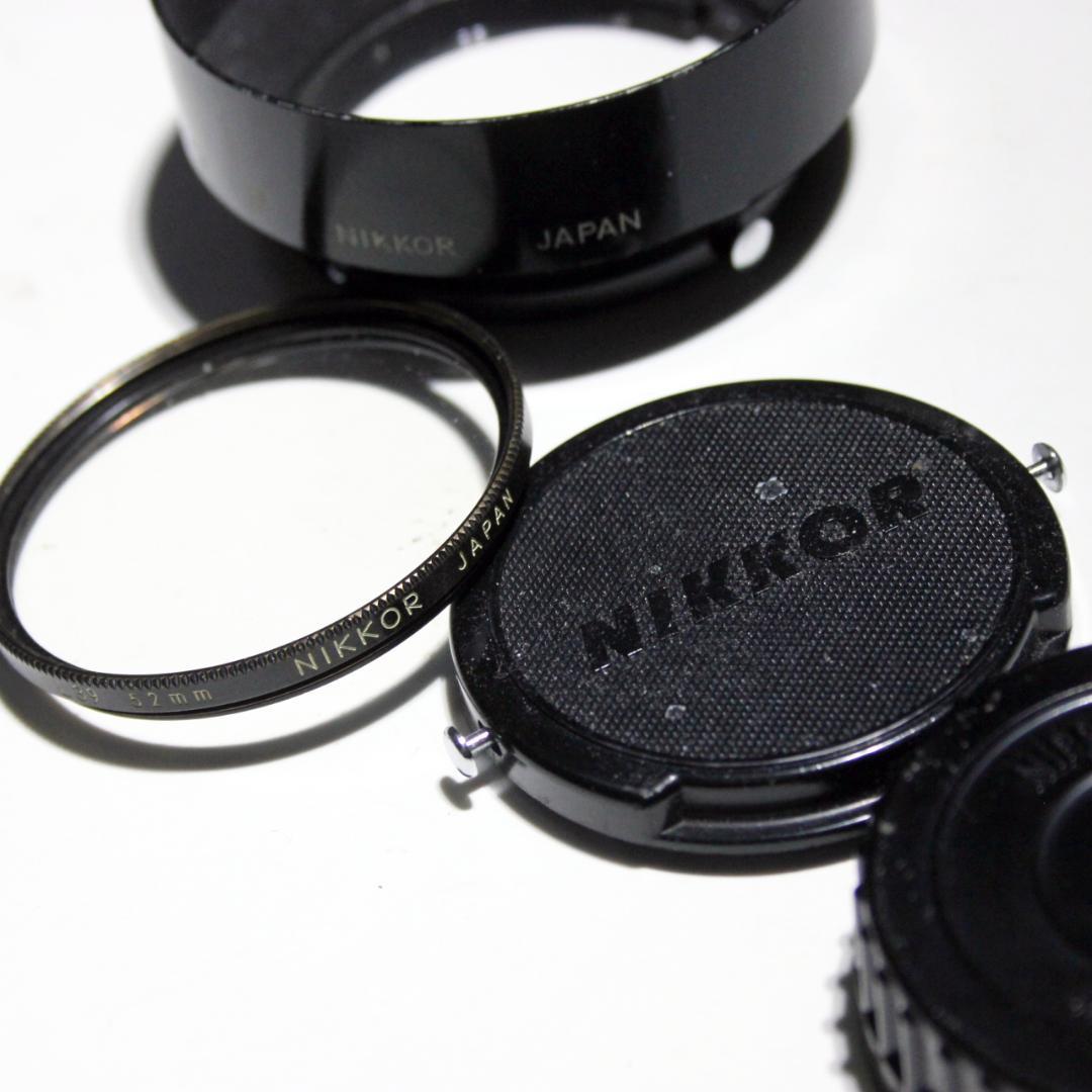 Nikkor-S Auto 50mm f1.4 レンズ 付属品あり