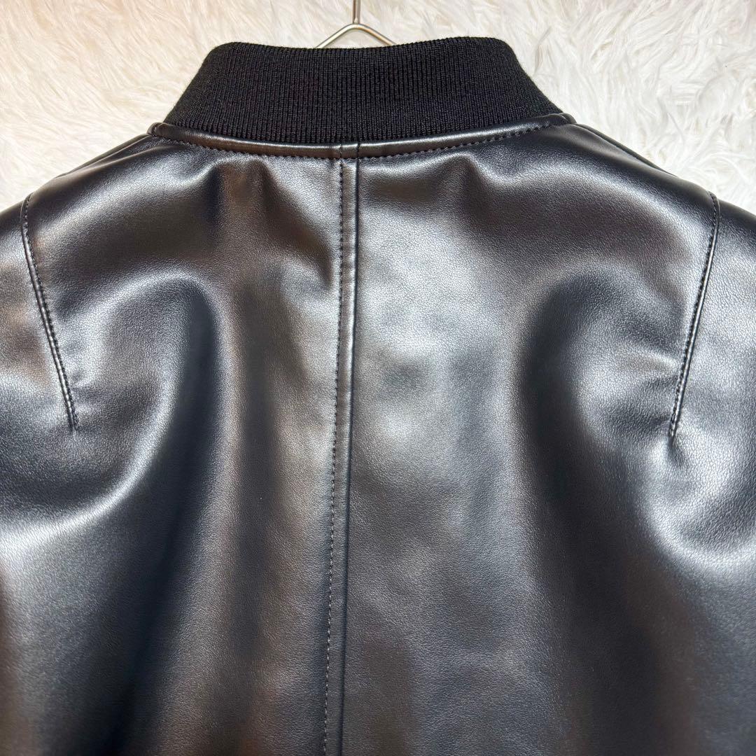 sun2018様未使用タグ付き スピックアンドスパン 24年モデル フェイクレザ