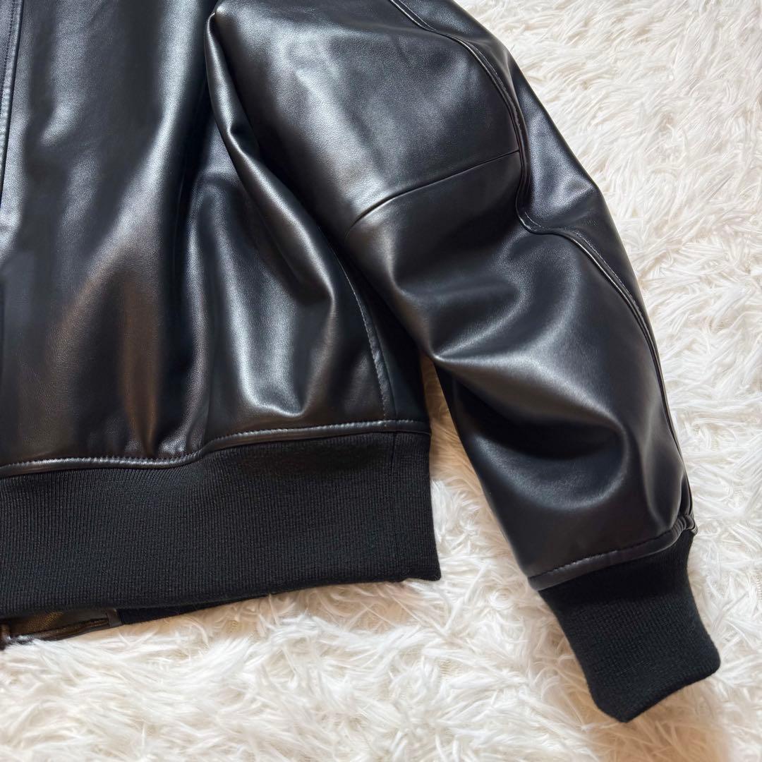 sun2018様未使用タグ付き スピックアンドスパン 24年モデル フェイクレザ