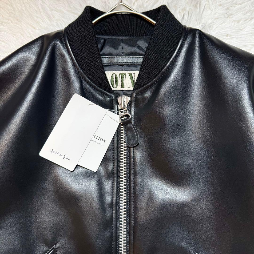 sun2018様未使用タグ付き スピックアンドスパン 24年モデル フェイクレザ