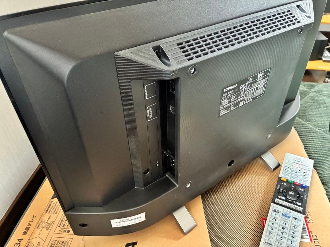 TOSHIBA 24V34 液晶テレビ 本体【中古美品】