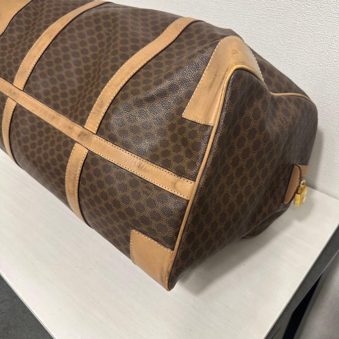 CELINE セリーヌ マカダム柄 ボストンバッグ