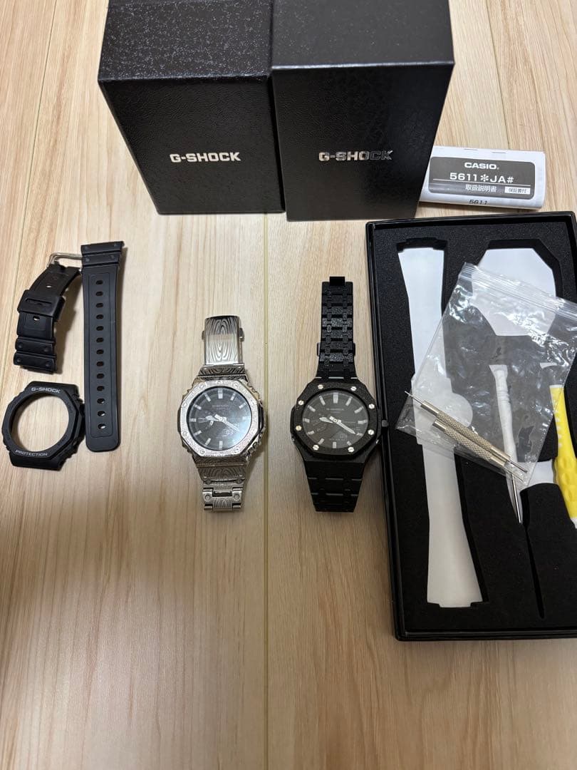 G-SHOCK GA-2100FF カシオークフルメタルカスタム　セット