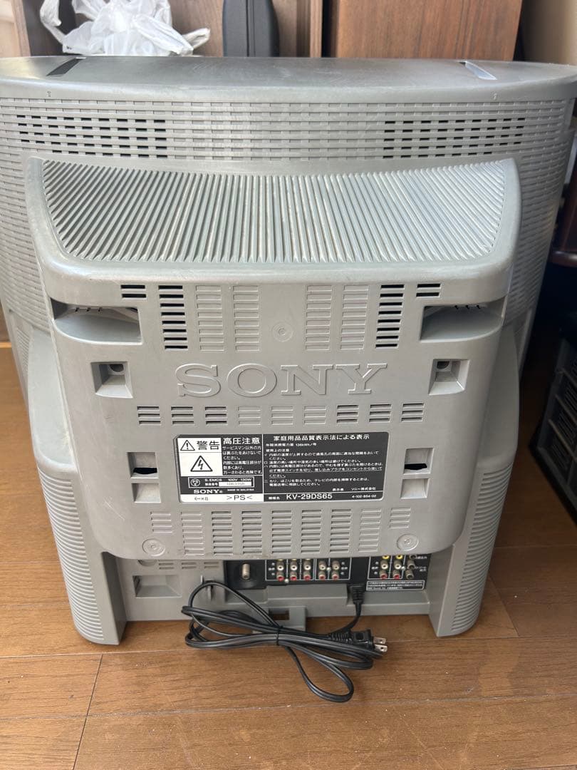 SONY ブラウン管テレビ 29インチ2004年製 トリニトロンカラーテレビ