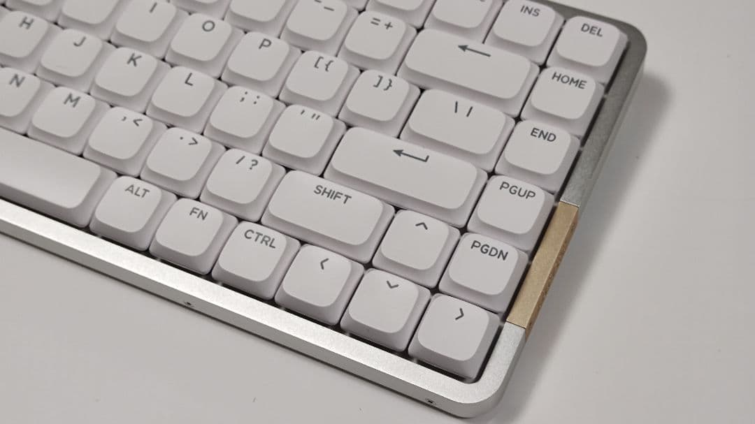 【美品！】静音仕様★LOFREE Flow 84（ホワイト）【Hades代替機】