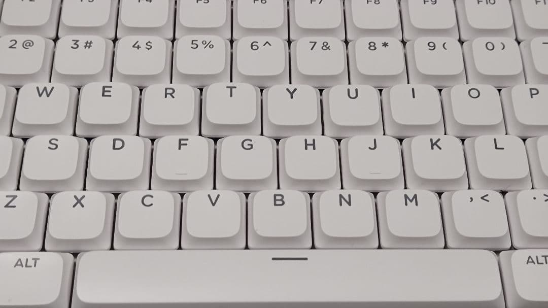 【美品！】静音仕様★LOFREE Flow 84（ホワイト）【Hades代替機】