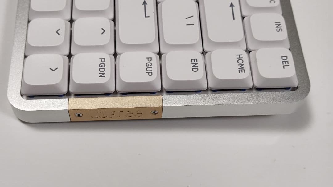 【美品！】静音仕様★LOFREE Flow 84（ホワイト）【Hades代替機】