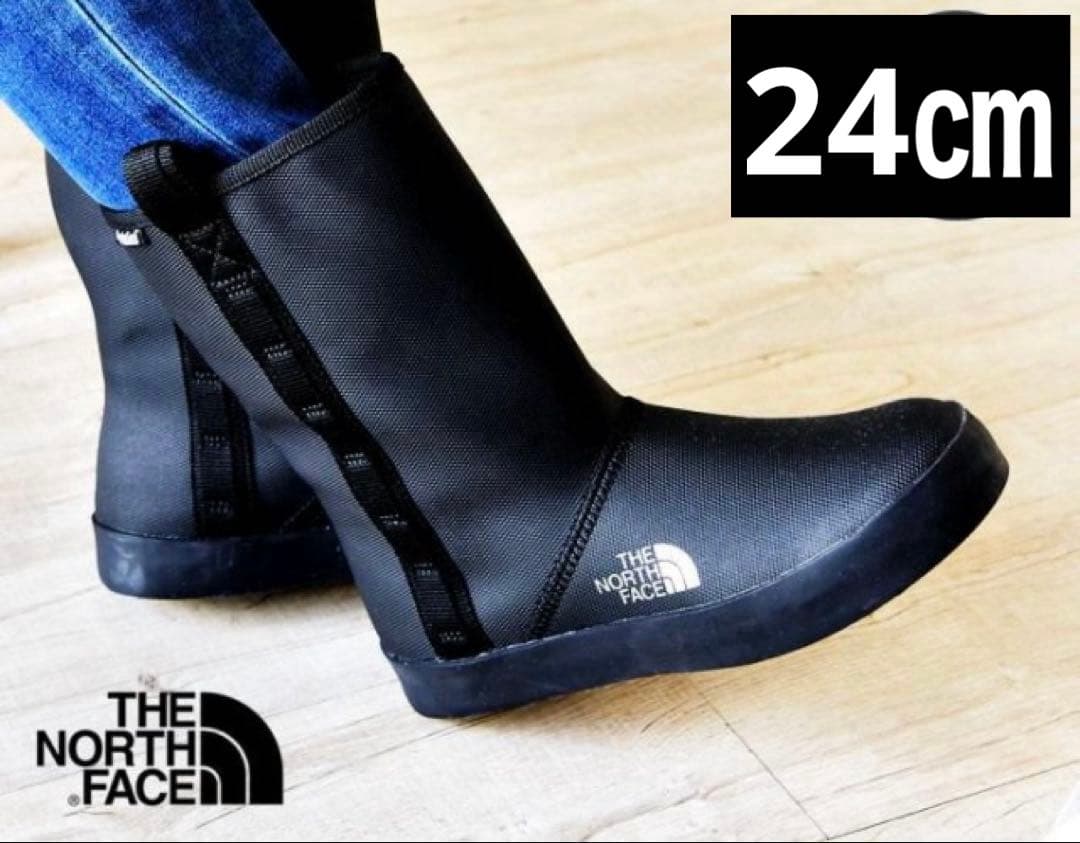 【THE NORTH FACE】ノースフェイス レインブーツ　長靴　24