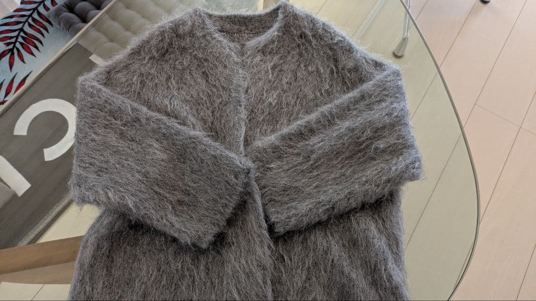 ドゥーズィエムクラス　2024AW PORTMIX クルーネック カーディガン