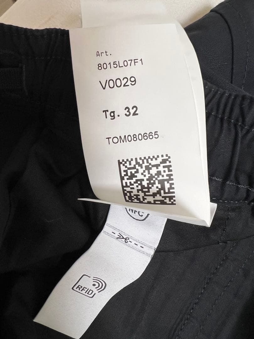 タグ付属 W32 8015L07F1 Ghost Ventile カーゴショーツ