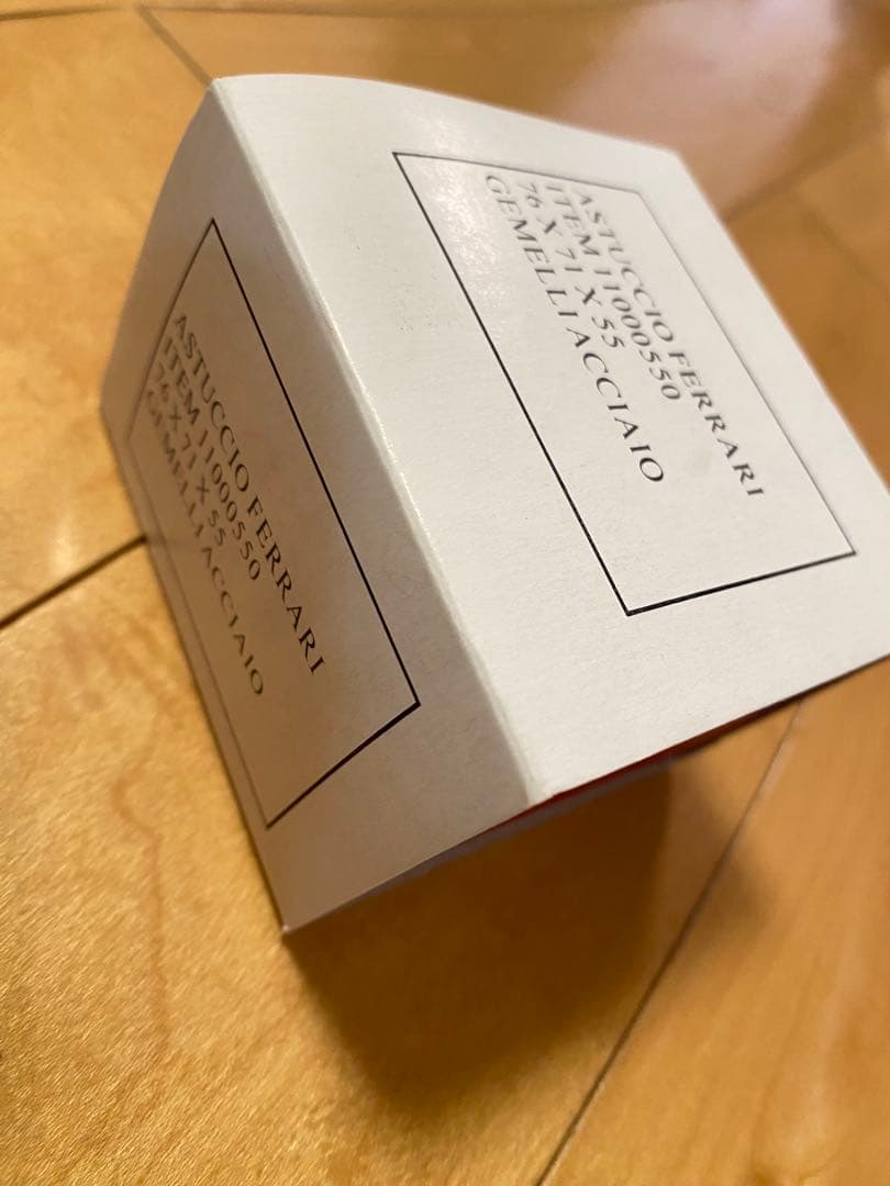 Ferrari Gemelli Acciaio カフリンクス