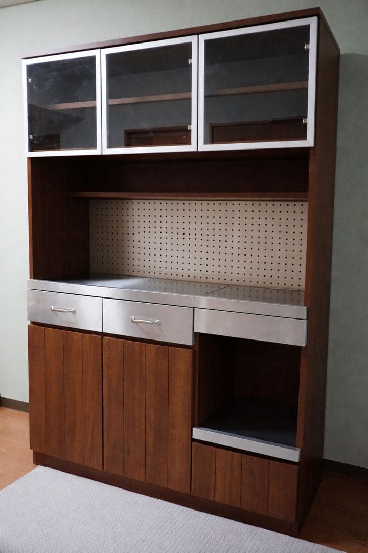 【廃盤品】定価167,200円 unico STRADA キッチンボード