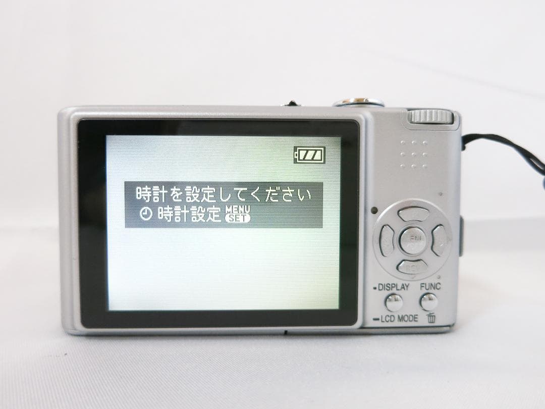Panasonic デジタルカメラ LUMIX DMC-FX30 シルバー
