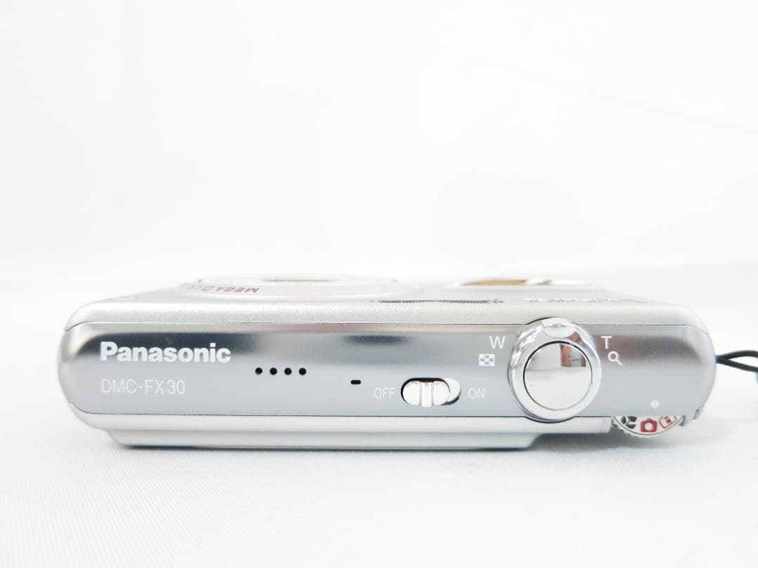 Panasonic デジタルカメラ LUMIX DMC-FX30 シルバー