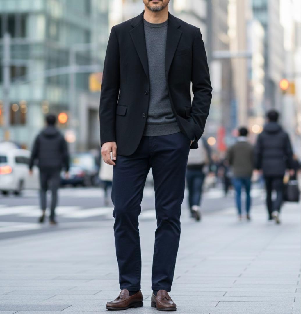 極美品✨ コムデギャルソンオム 田中オム ウールキャバジン テーラードジャケット