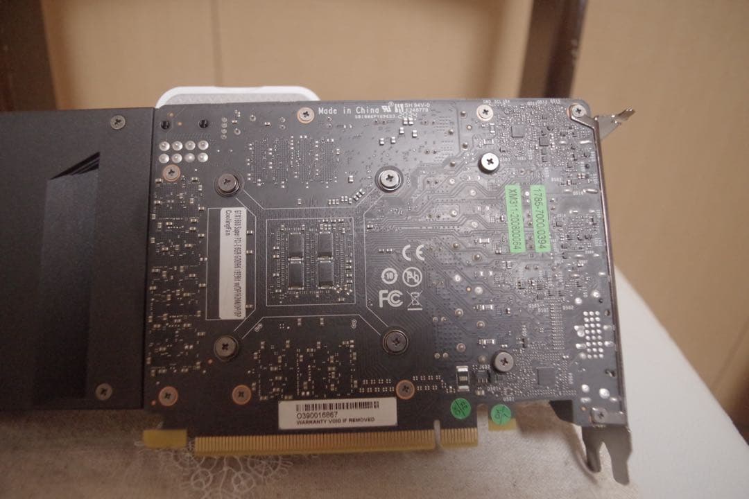 PCグラフィックボード GTX1660super