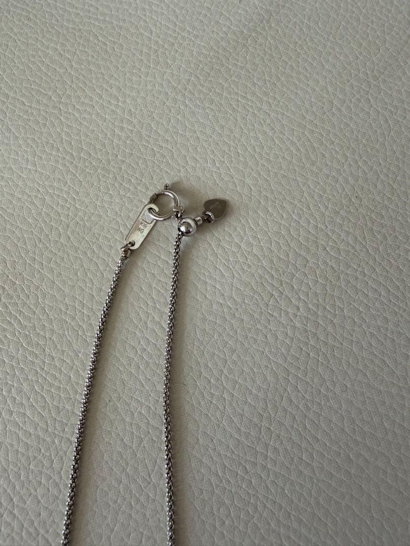 18金WG ネックレス