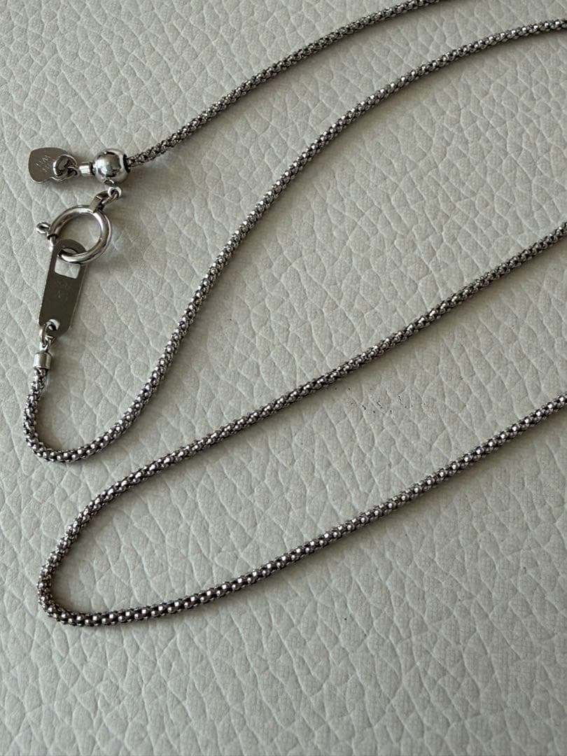 18金WG ネックレス