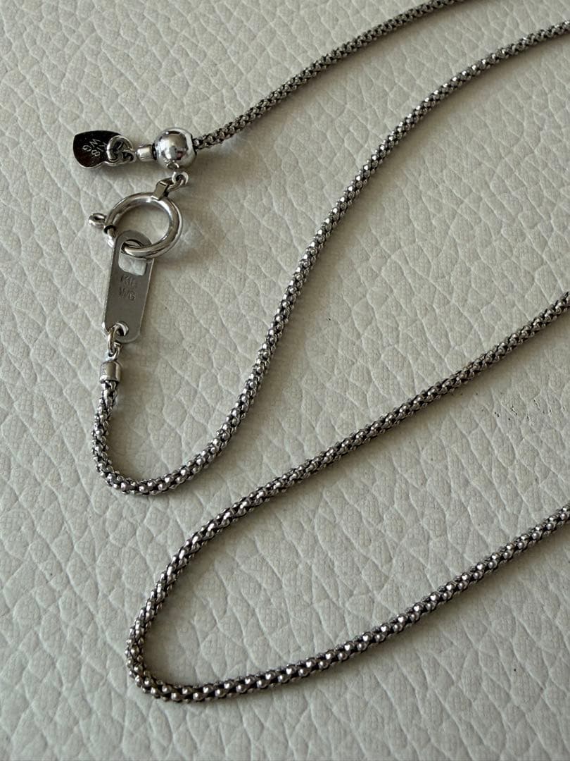 18金WG ネックレス