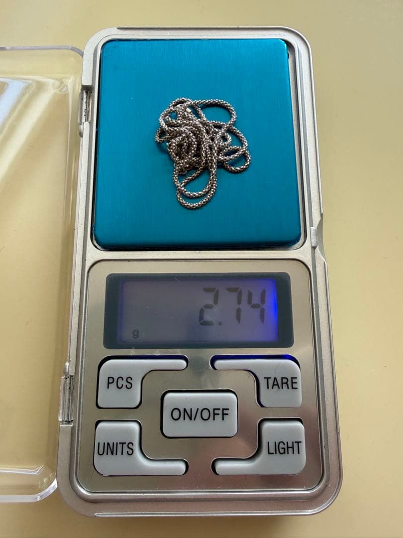 18金WG ネックレス