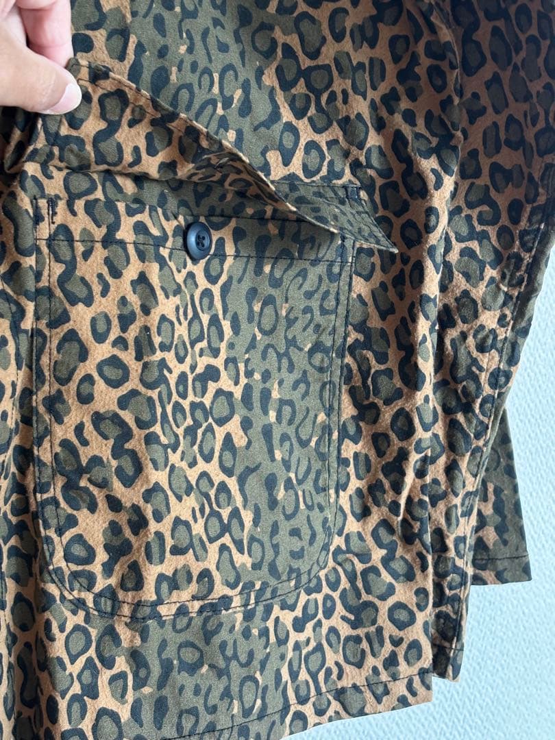 【美品】South2 West8 レオパード柄 カバーオール S ネペンテス