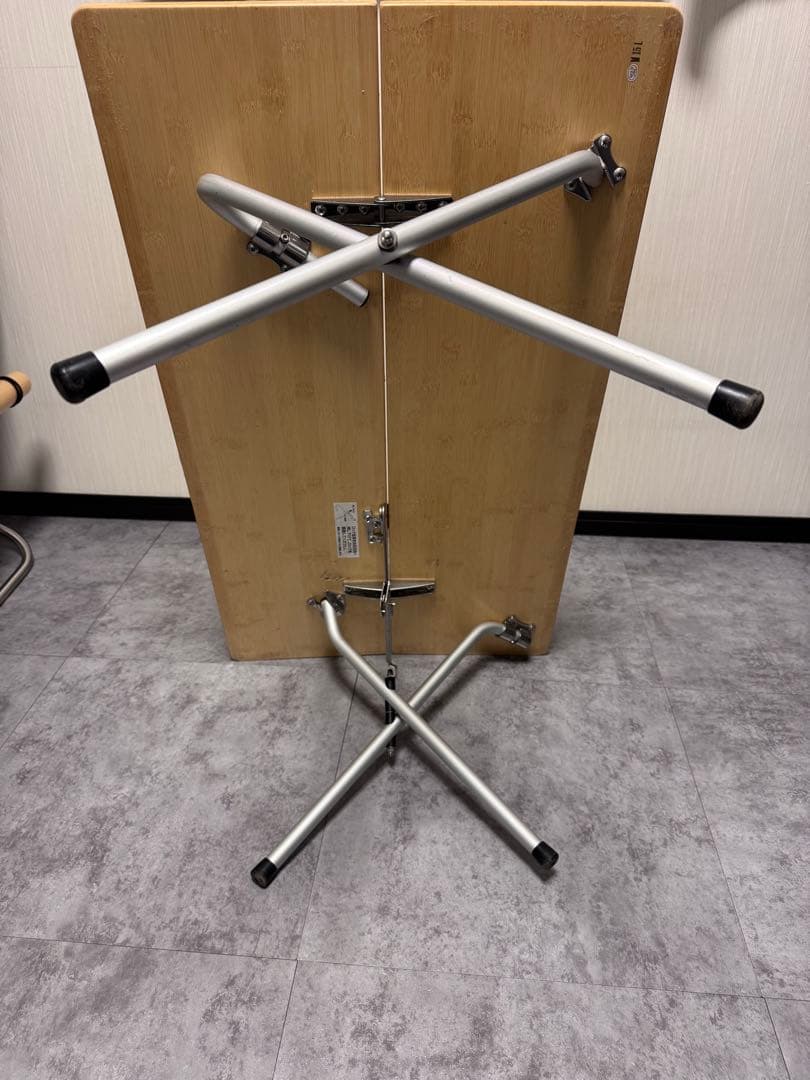 訳あり　スノーピーク　ワンアクションローテーブル　竹peak