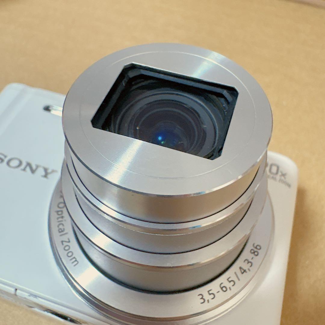 動作確認済 SONY Cyber-shot ホワイト DSC-WX300