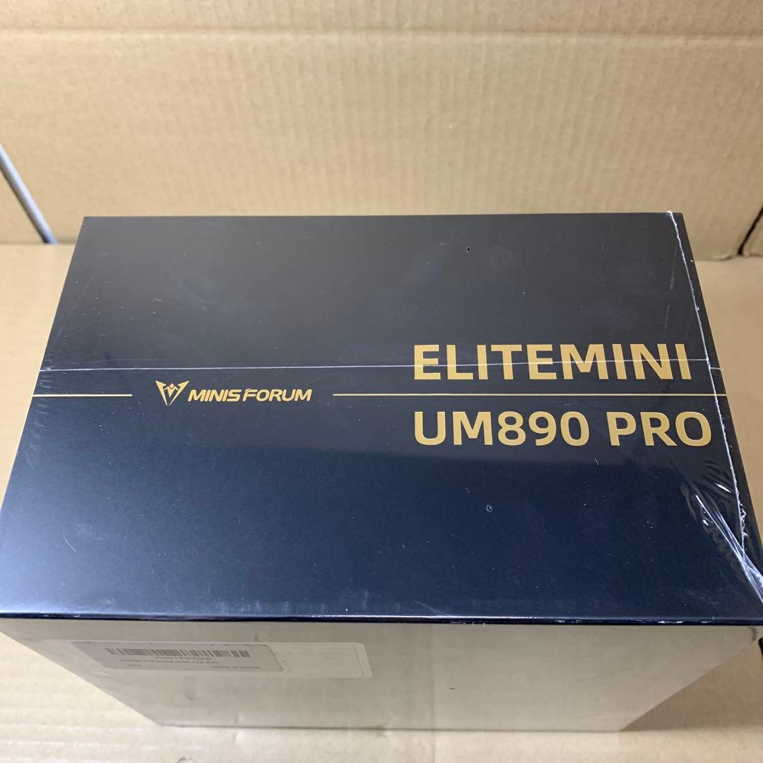 新品未開封　UM890 Proミニpc AMD Ryzen 9(64+1TB)