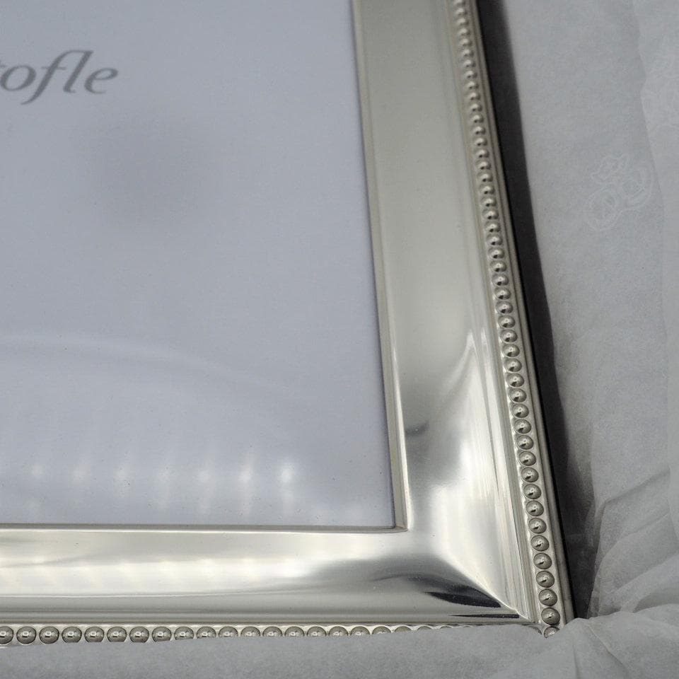 Christofle クリストフル パール 大型フォトフレーム 写真立て
