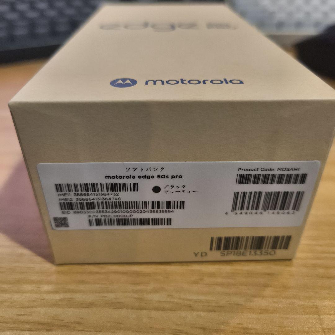 Motorola スマートフォン 本体 ブラック