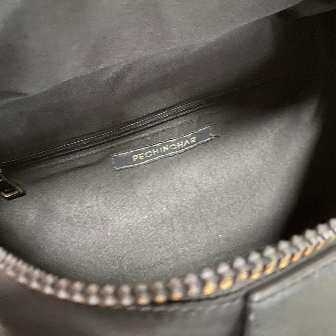 【美品】 ペシンシャ ゴールド金具 ショルダーバッグ ボディバッグ
