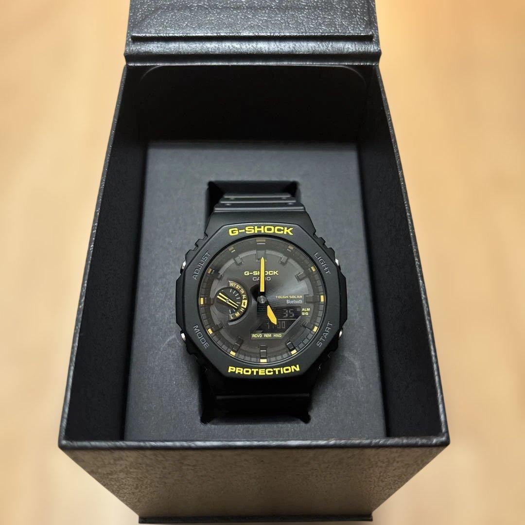 G-SHOCK GA-B2100CY-1AJF ブラック/イエロー