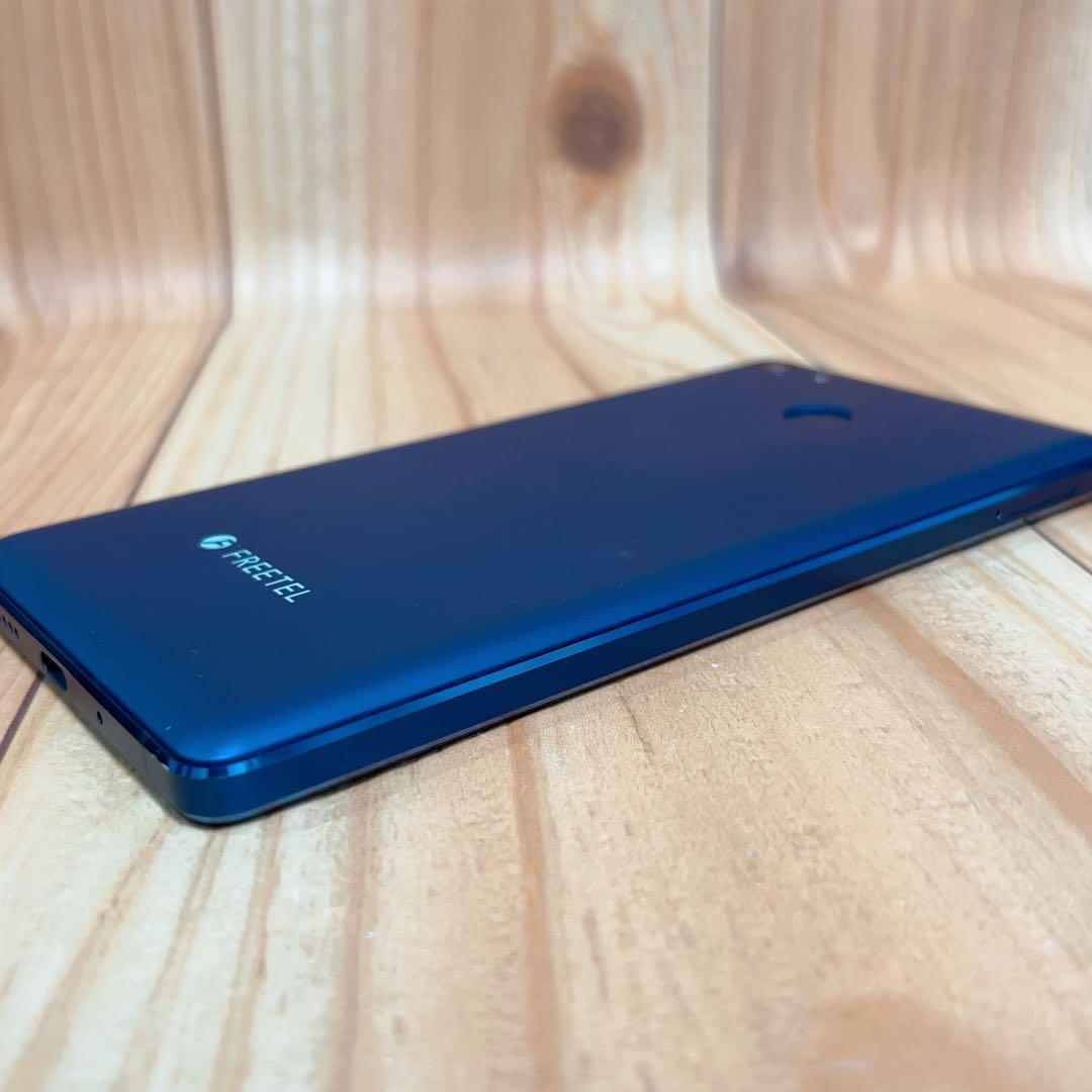 SIMフリー 本体 FREETEL RAIJIN 64 GB 291G2 ブルー