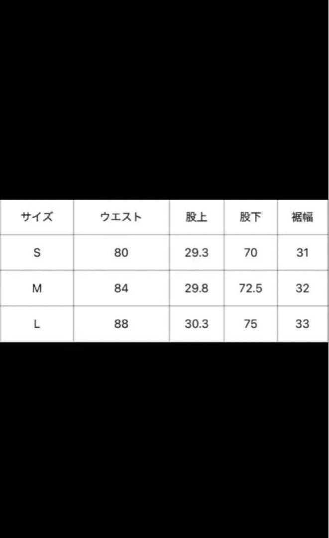 BLESSU ブレスユー　ブラックストライプ ワイドパンツ　sサイズ