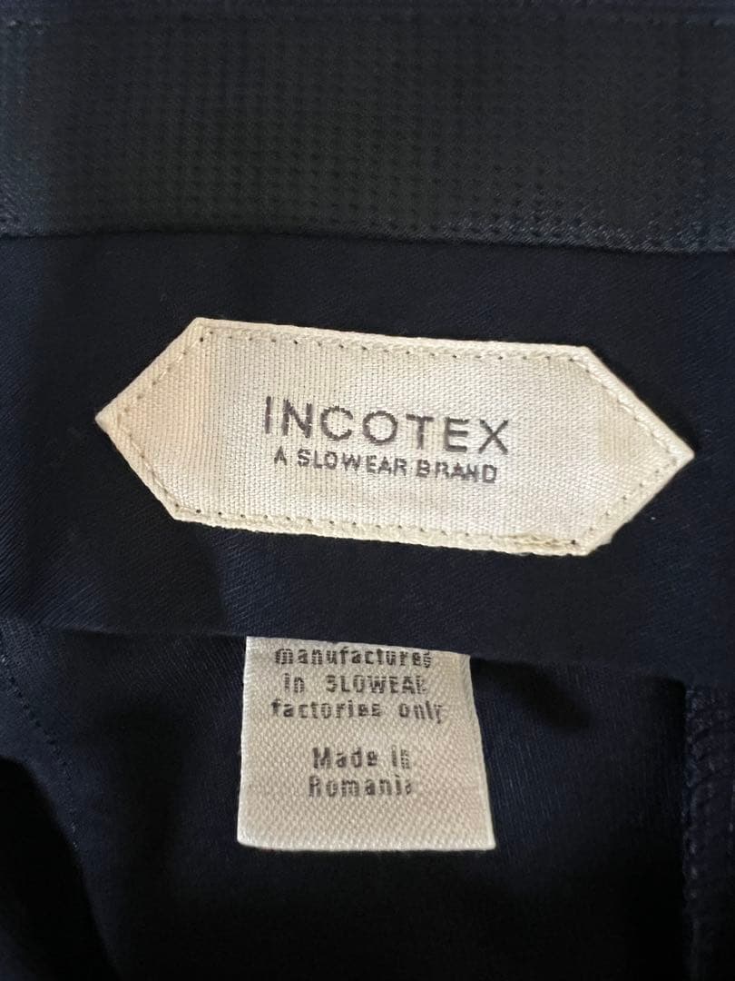 【極美品】INCOTEX スラックス アーバントラベラー　46 春夏