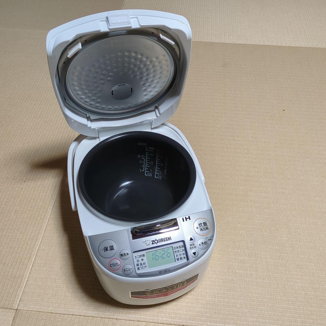 象印 IH炊飯ジャー NP-XB10-WA