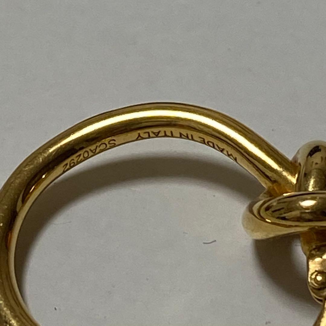 CELINE ゴールド フープピアス SC40292