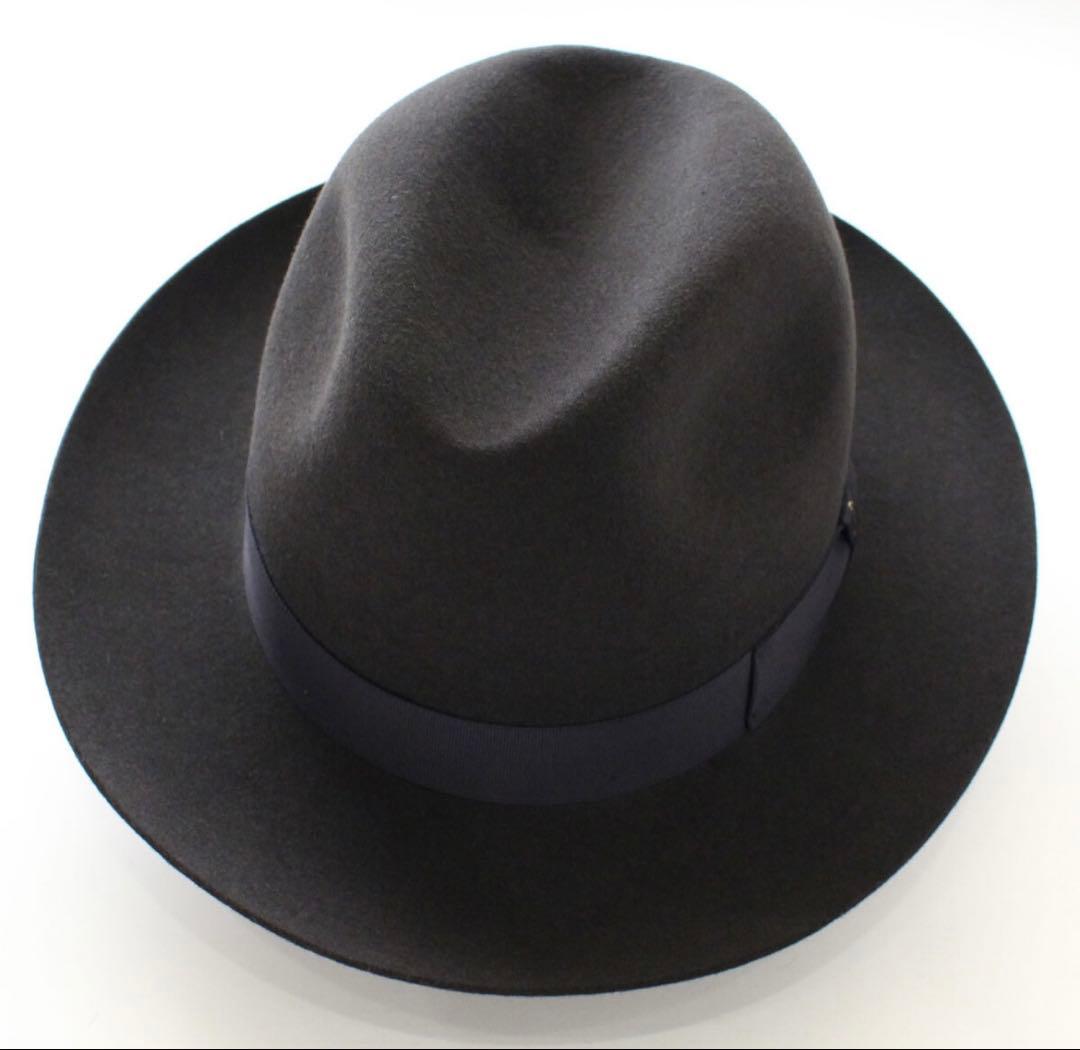 3003◆ボルサリーノ◆高級中折れ帽子◆60(実寸59.5)◆定価41,800円