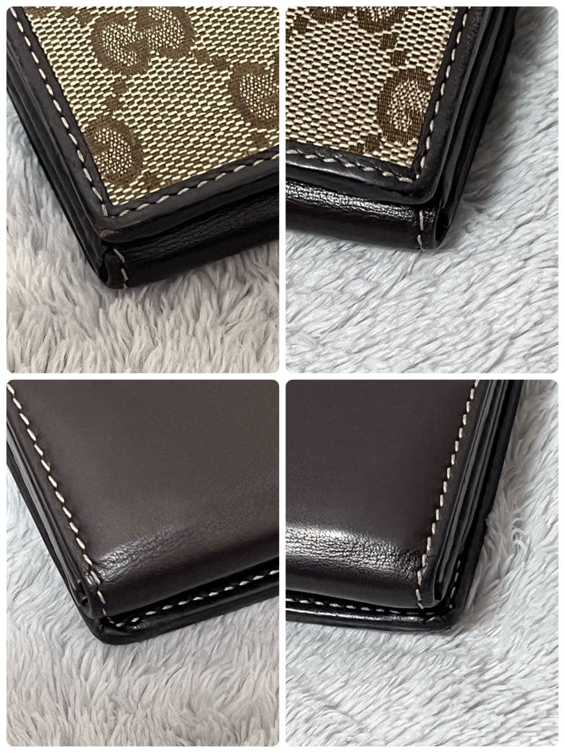 人気✨GUCCI グッチ 長財布 GG柄 キャンバス ラブリーハート ゴールド