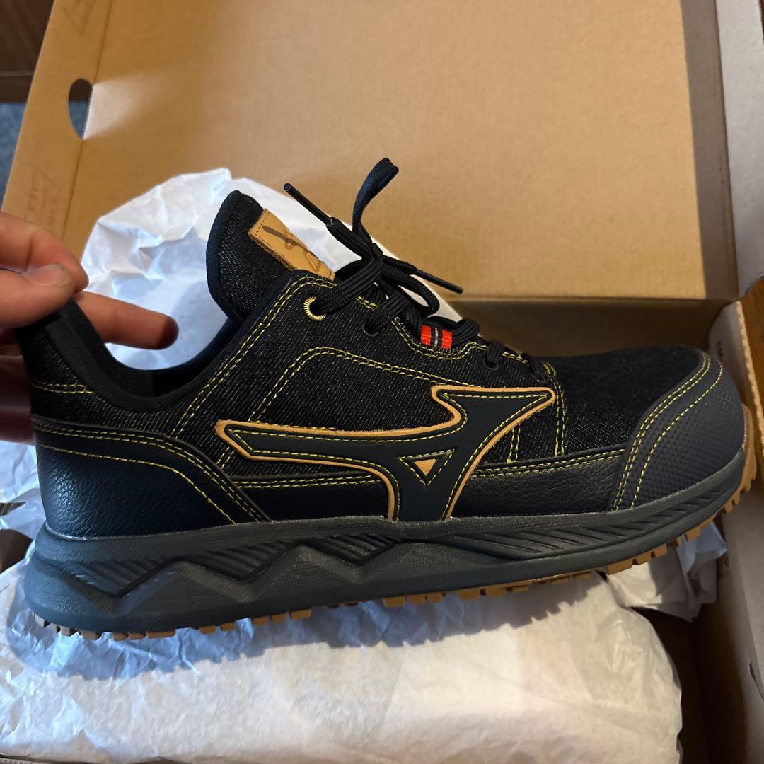 MIZUNO ミズノ 安全靴 26.5 デニム 限定モデル