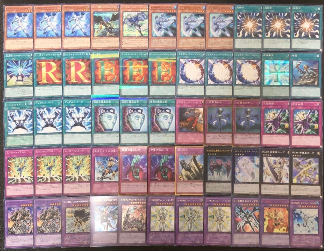 遊戯王　ピュアヒーロー　デッキ　1103環境 ノヴァマスター　二重スリーブ付き