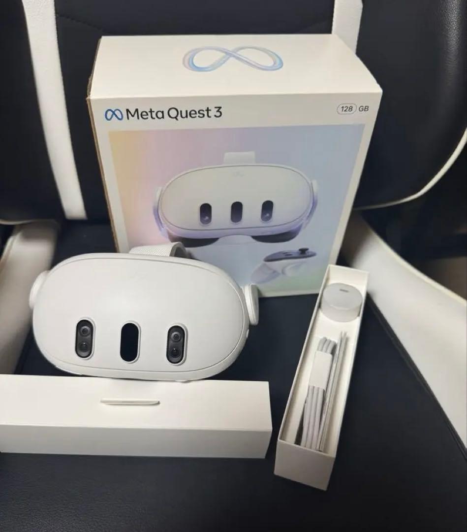  Quest 3 128GB VRヘッドセット & ケースセット