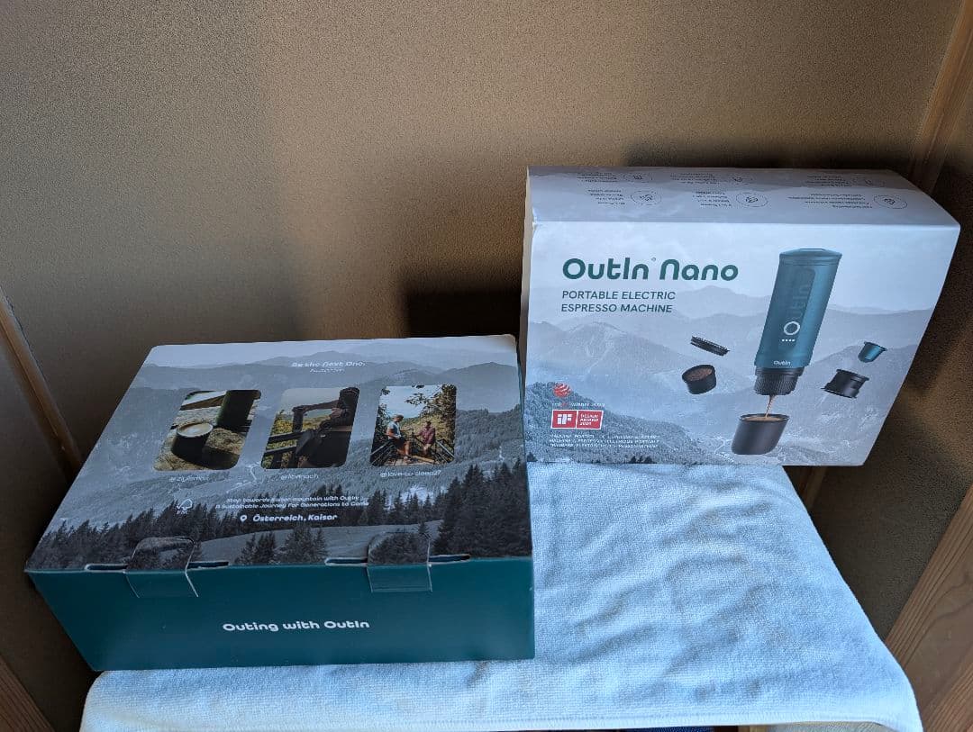 ✨未使用品✨　Outin Nano ポータブルエスプレッソマシーン