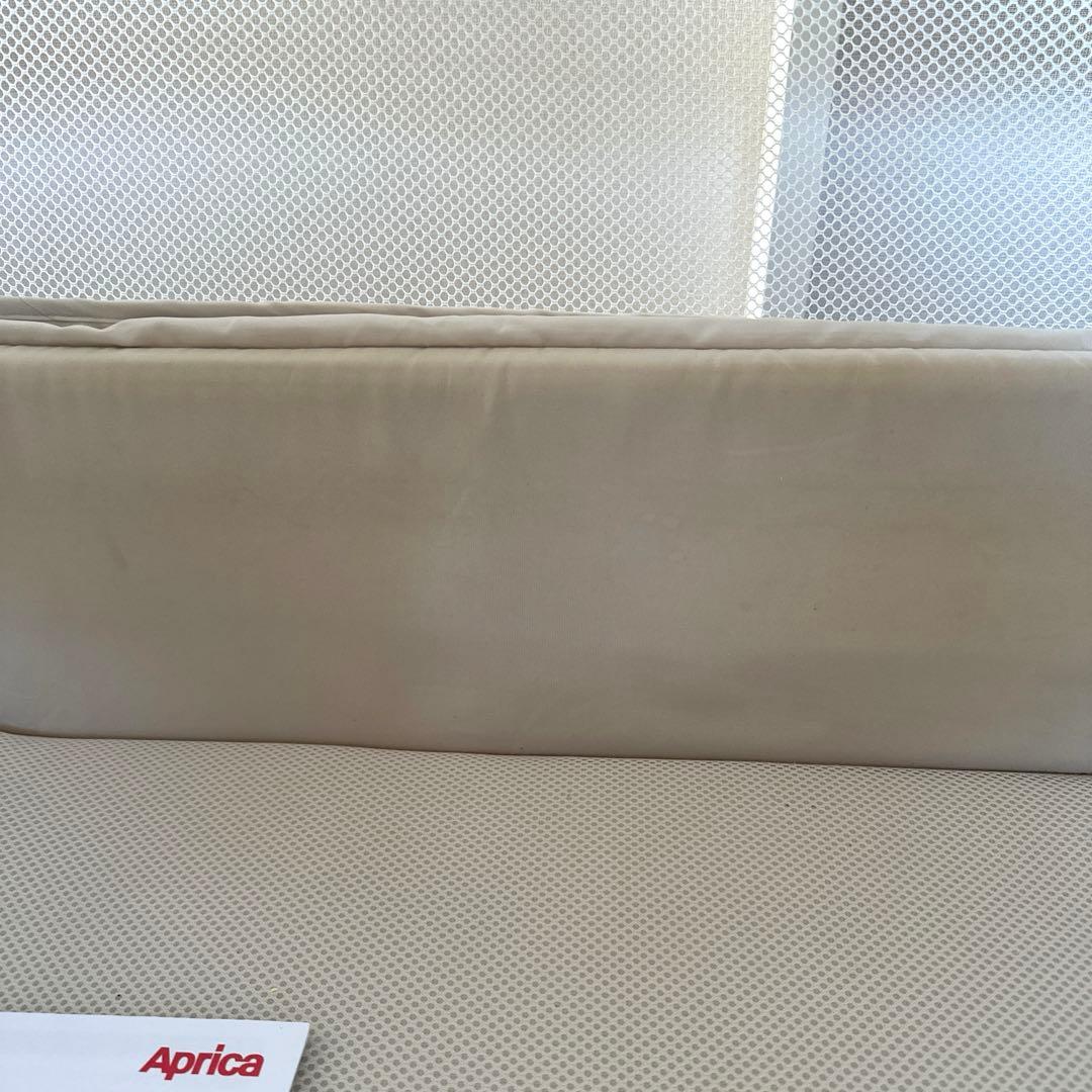 ココネルエアー　ホワイトグレー　ベビーベッド