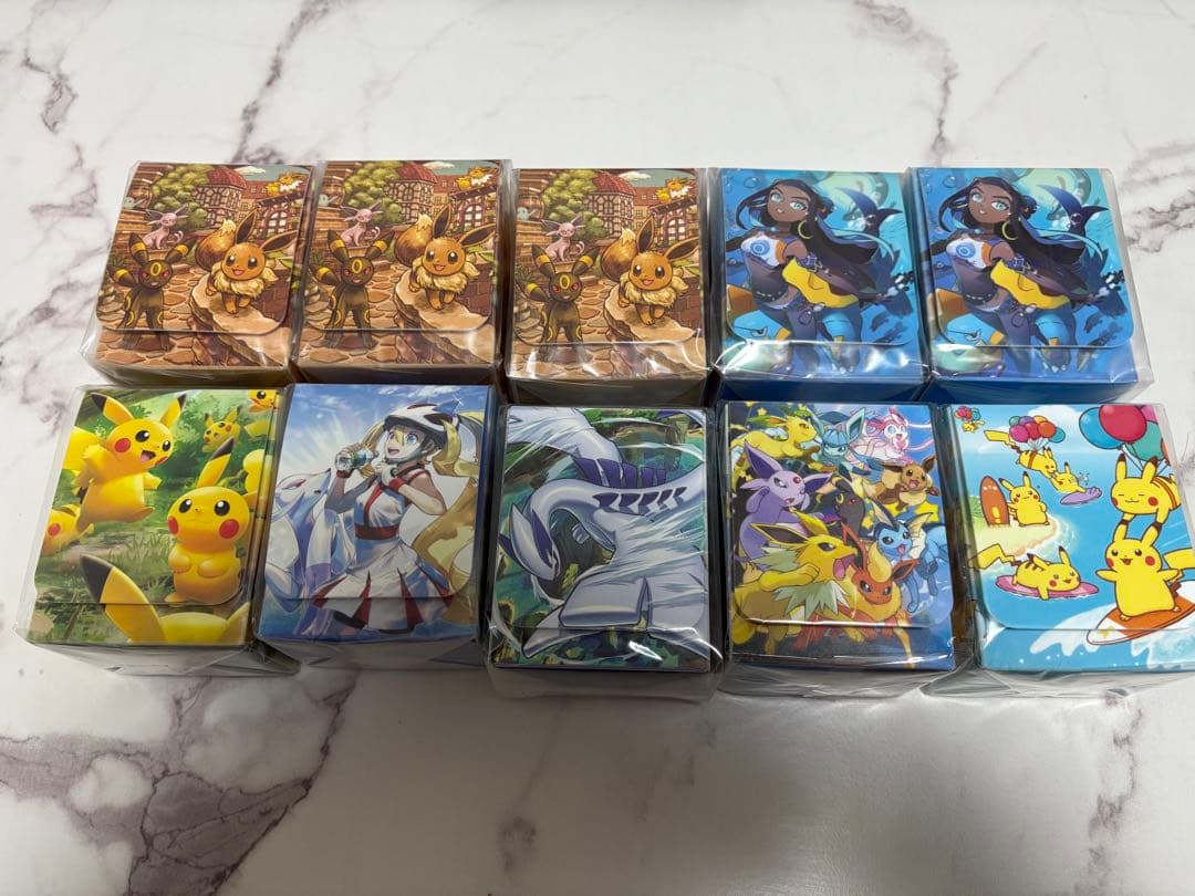 ポケモンカード　デッキケース　10個セット