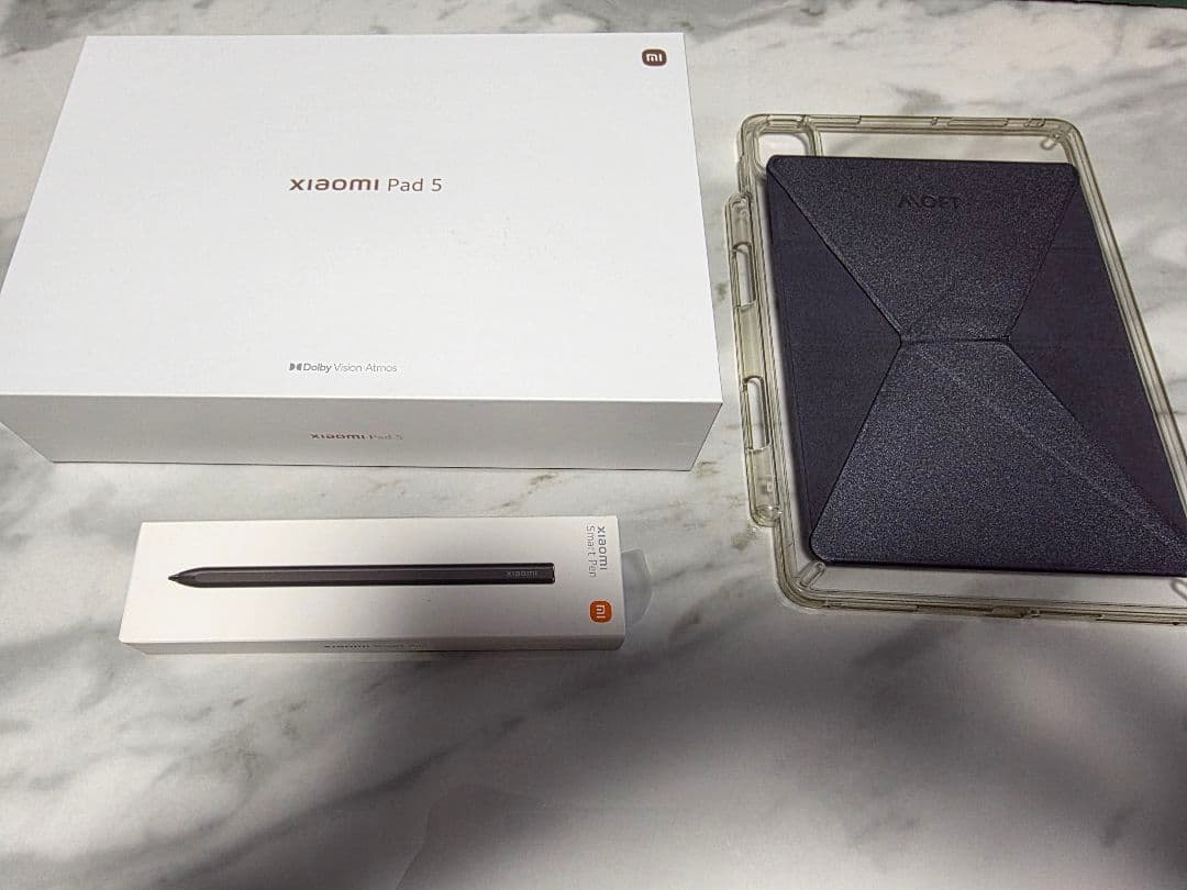 Xiaomi Pad 5 ホワイト ケース Xiaomi Smart Pen付き