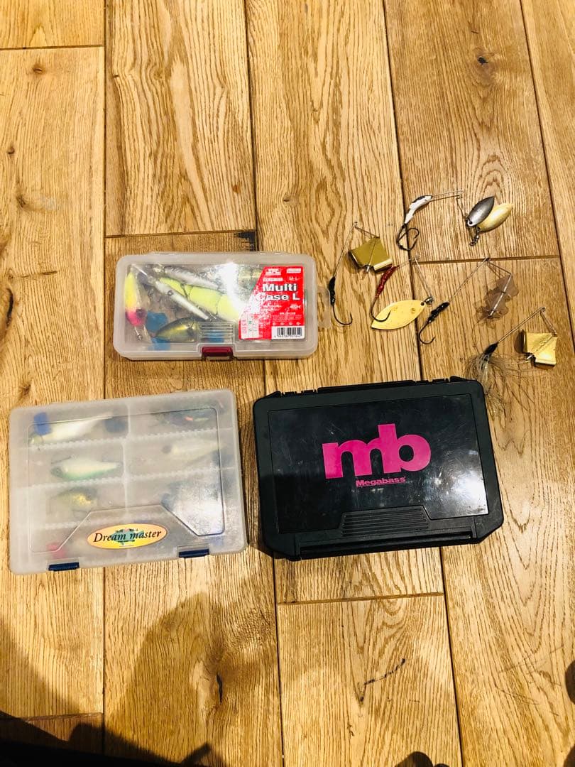 メガバス　ルアー各種　40個　まとめ売り　ドッグX グリフォン　その他　ケース付