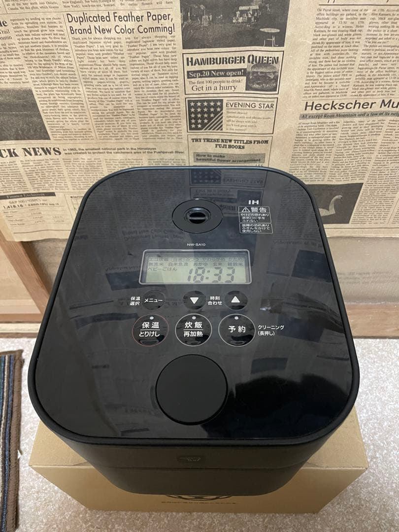 Zojirushi NW-SA10 BA 2020 IH炊飯器 極め炊き5.5合