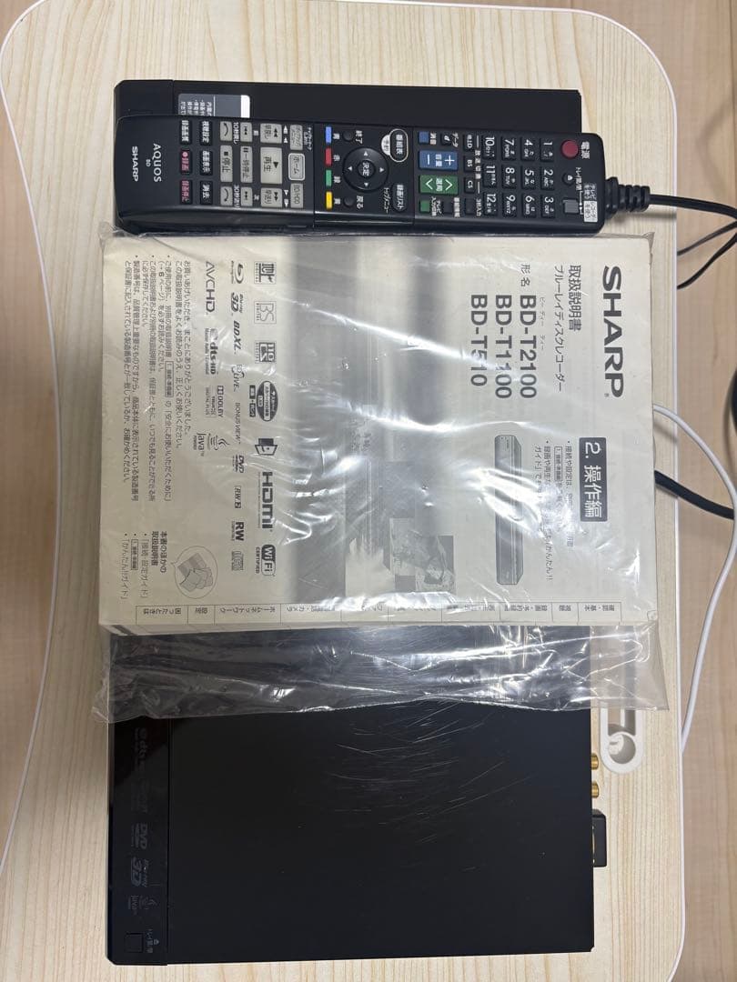 レコーダー SHARP AQUOS BD-T2100
